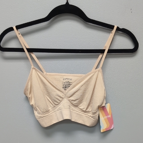 NWT Yummie Audrey Seamless Bra In Frappe. Size M/L - Picture 1 of 5